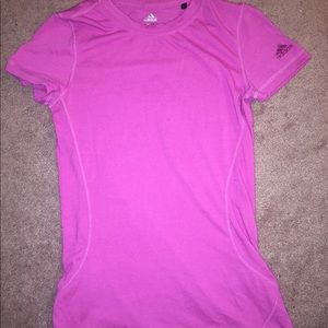 Pink Adidas Athletic Shirt